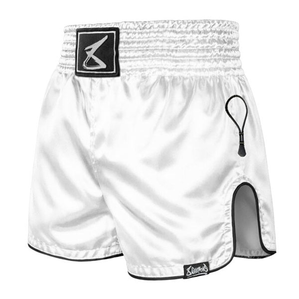 8 Weapons Muay Thai Shorts 8 Weapons Muay Thai Shorts Mongkol White-Black