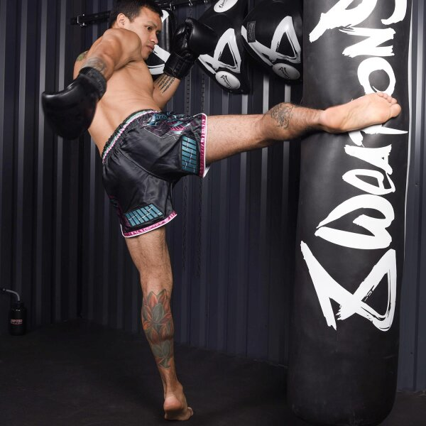 8 Weapons Muay Thai Shorts 8 Weapons Muay Thai Shorts Samurai 2.0 Cyber