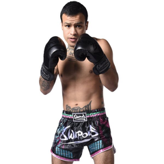 8 Weapons Muay Thai Shorts 8 Weapons Muay Thai Shorts Samurai 2.0 Cyber