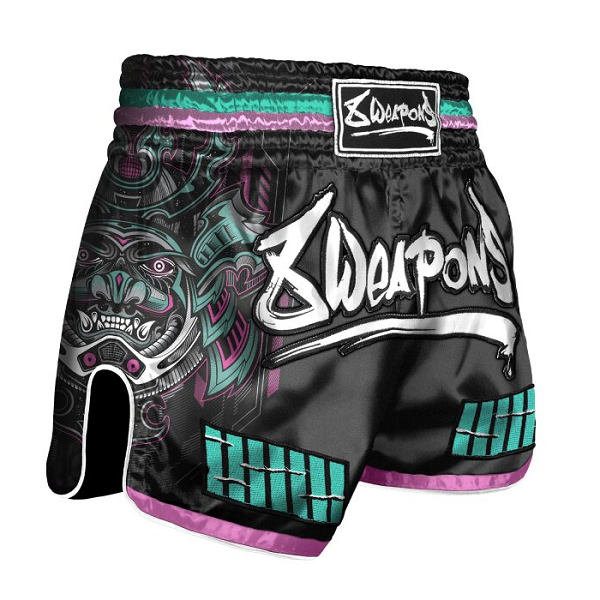 8 Weapons Muay Thai Shorts Samurai 2.0 Cyber