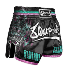 8 Weapons Muay Thai Shorts 8 Weapons Muay Thai Shorts Samurai 2.0 Cyber