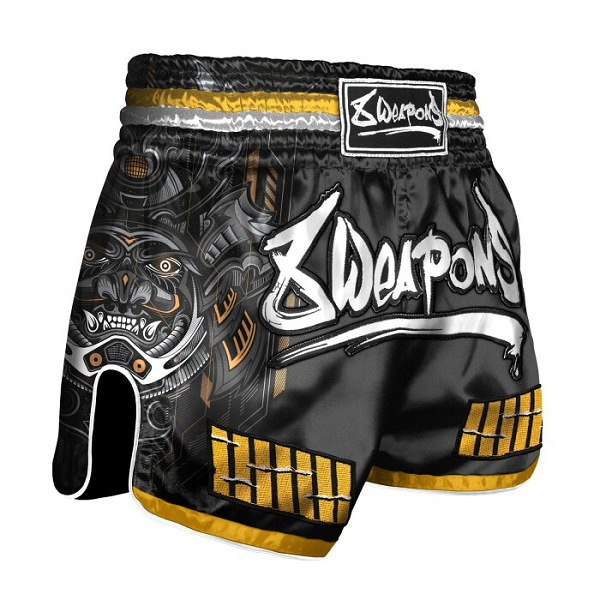 8 Weapons Muay Thai Shorts Samurai 2.0 Gold