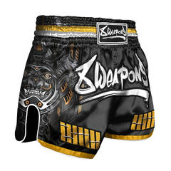 8 Weapons Muay Thai Shorts 8 Weapons Muay Thai Shorts Samurai 2.0 Gold