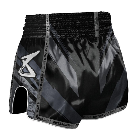 8 Weapons Muay Thai Shorts 8 Weapons Muay Thai Shorts Bone Island Olive-Gold