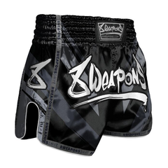 8 Weapons Muay Thai Shorts 8 Weapons Muay Thai Shorts Shift Black-Matt