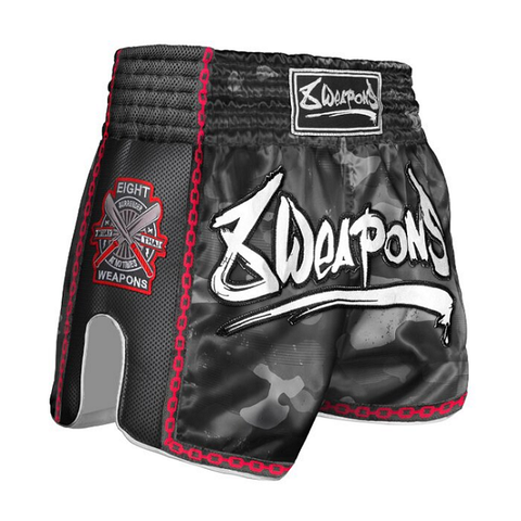 8 Weapons Muay Thai Shorts Urban Camo 2.0