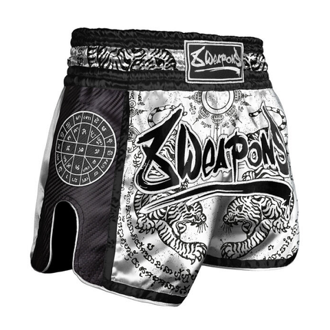 8 Weapons Shorts Carbon Sak Yant Tigers White
The 8 WEAPONS Carbon Muay ...