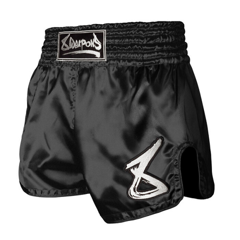 8 Weapons Strike Shorts Black-White