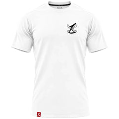 8 Weapons Muay Thai T Shirts 8 WEAPONS T-Shirt Skeleton White