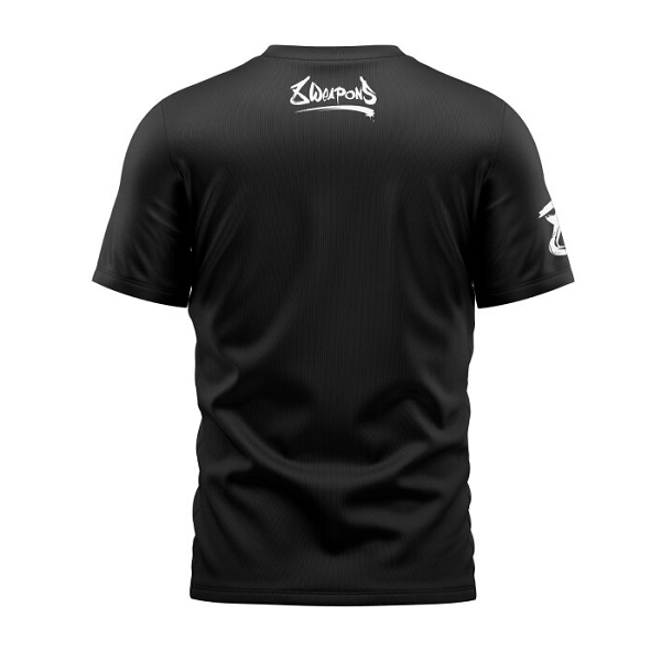 8 Weapons Muay Thai T Shirts 8 Weapons T-Shirt Unlimited 2.0 Black-White