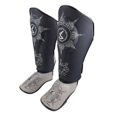 8 Weapons Shin Guards 8 Weapons Shin Guards 8 Ways Yant Black-Sand