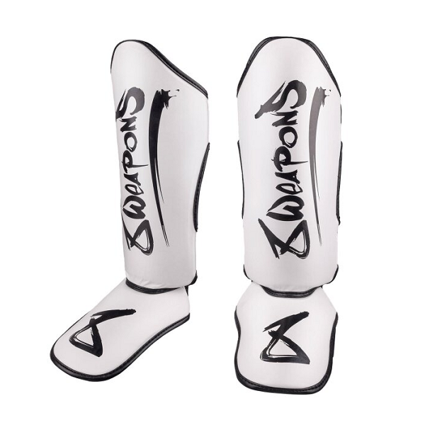 8 Weapons Shin Guards 8 Weapons Shin Guards Kids Unlimited White-Black