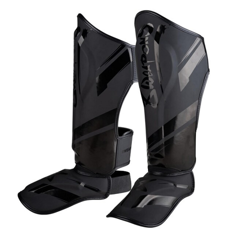 8 Weapons Shin Guards Shift Black-Black