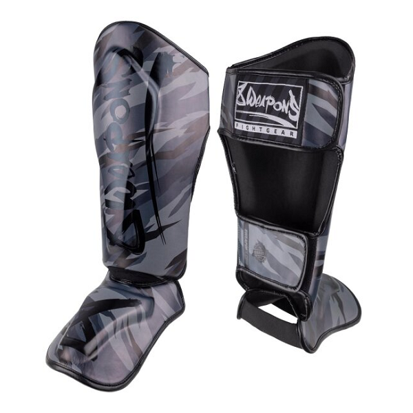 8 Weapons Shin Guards Unlimited 2.0 Urban Camo