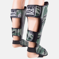 8 Weapons Shin Guards 8 Weapons Shin Guards Unlimited 2.0 Woodland Camo