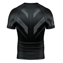 8 Weapons Short Sleeve Rashguards 8 Weapons Rashguard SS Shift Black-Matt
