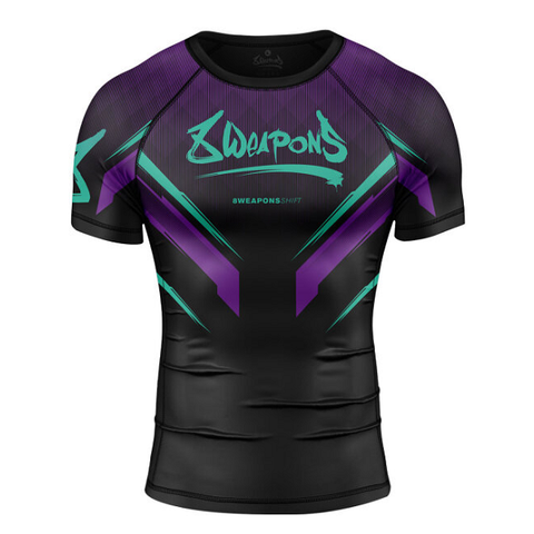 8 Weapons Rashguard SS Shift Cyber