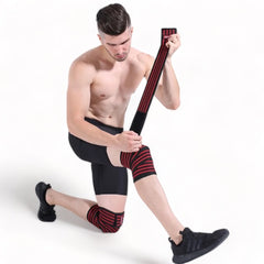 Aolikes Elasticised Lifting Knee Wraps