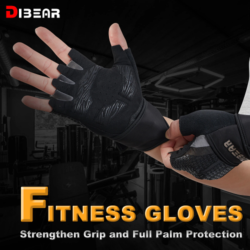 Dibear Gym Weightlifting Gloves