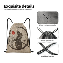 Draw String Glove Bag Backpack I