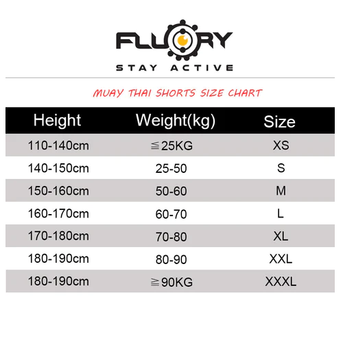 Fluory Drill Retro Muay Thai Shorts Grey