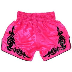 Fluory Neon Retro Muay Thai Shorts Pink