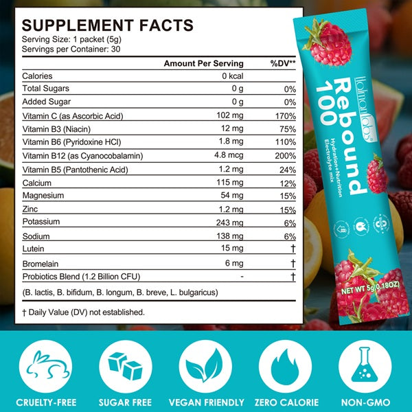 Hatman Labs Hydration Support Electrolyte Hydration Drink Mix