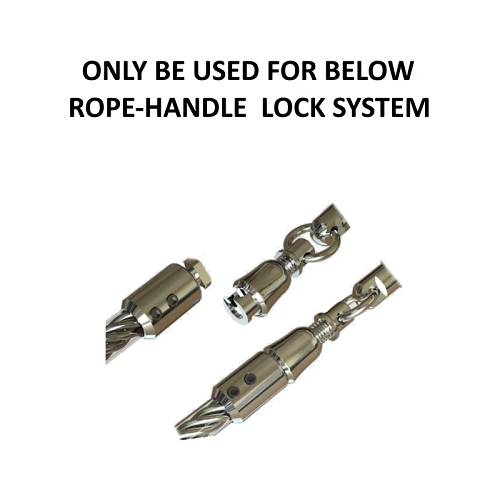 Never Too Late Heavy Duty Lock System Rope 4mm 80g