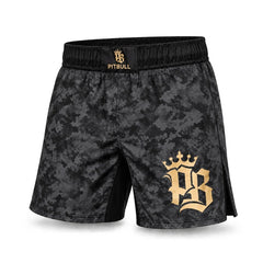 Pitbull PBFG MMA Grappling Shorts Black