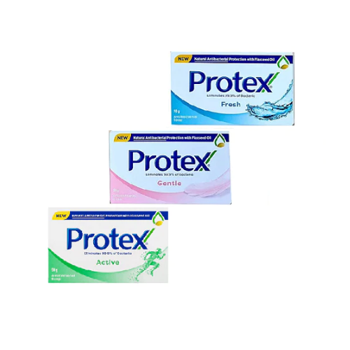 Protex Antibacterial Mixed Multi Bar Soap 90g x 3 Pack