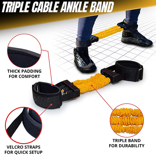 Shadow Boxer Pro Tripple Cable Foot Work Band