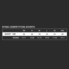 Sting Mens Mettle Boxing Shorts - Black