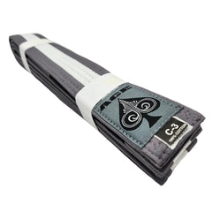 Ace Fight Gear BJJ Belts Grey/White / C00 Ace IBJJF Kids BJJ Belt