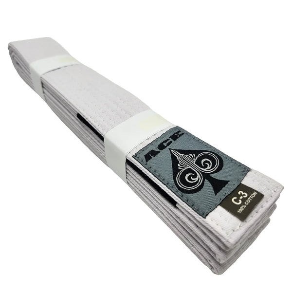 Ace Fight Gear BJJ Belts White / C00 Ace IBJJF Kids BJJ Belt