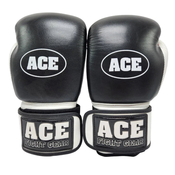 Ace Fight Gear Boxing Gloves Ace Elite Leather Boxing Gloves