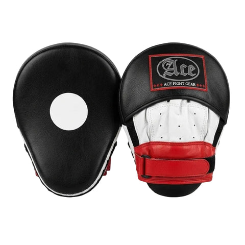 Ace Boxing Elite Leather Focus Mitts