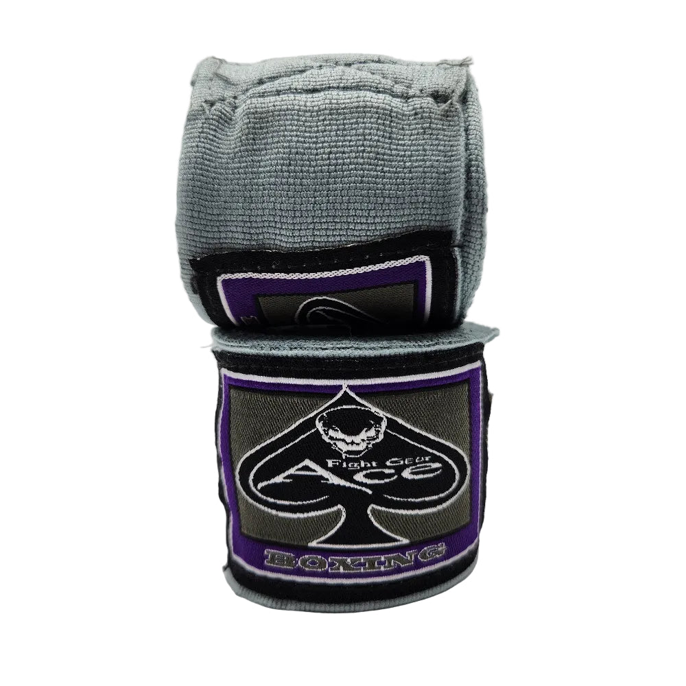Ace Fight Gear Hand Wraps & Accessories Ace Boxing Handwraps - Grey