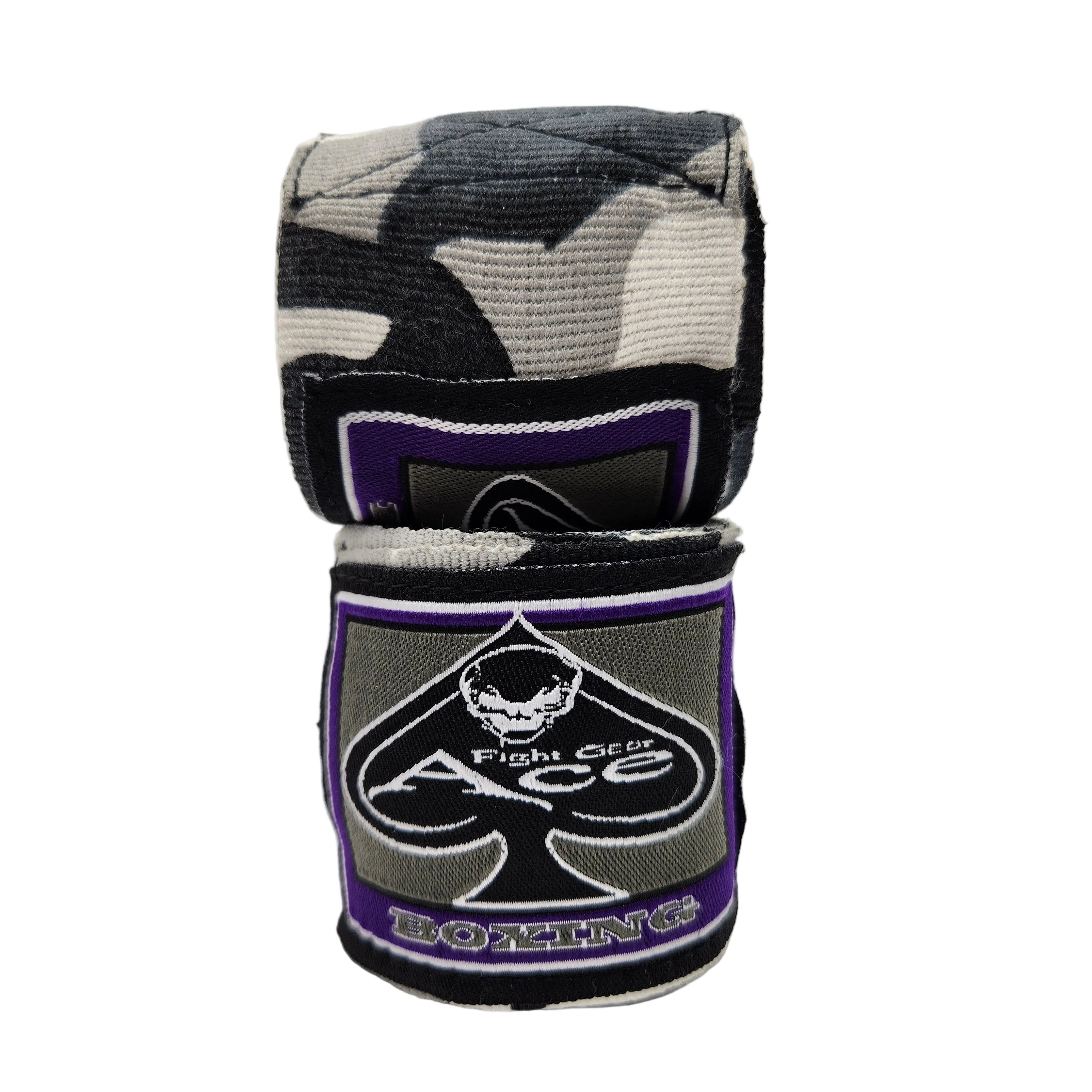Ace Fight Gear Hand Wraps & Accessories Ace Boxing Handwraps - Grey Camo