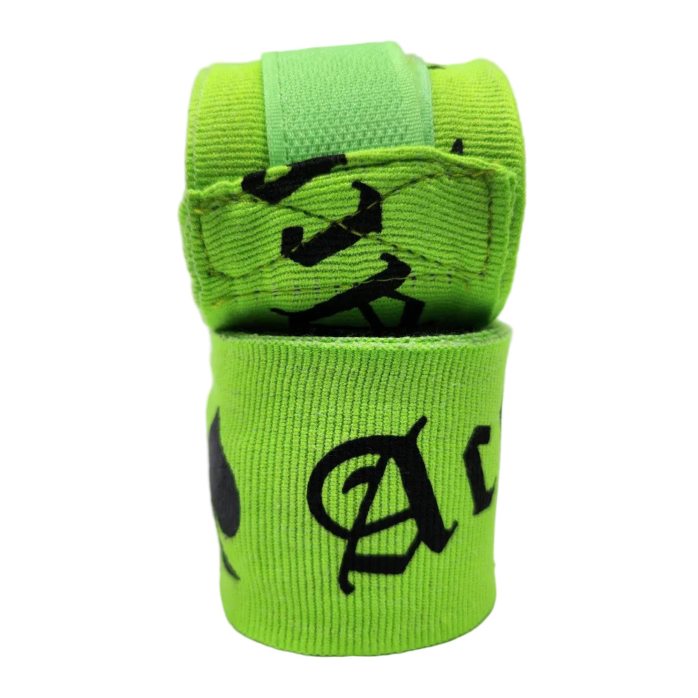Ace Fight Gear Hand Wraps & Accessories Ace ILL FORTUNE Boxing Hand Wraps - Green