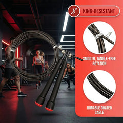 Ace Fight Gear Jump Ropes Ace Adjustible Length Speed Rope
