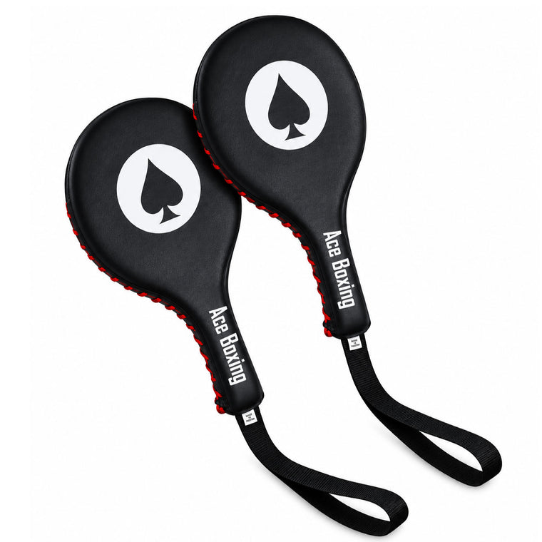 Ace Elite Boxing Leather Punch Paddles