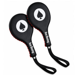 Ace Fight Gear Paddles & Sticks Ace Elite Boxing Leather Punch Paddles