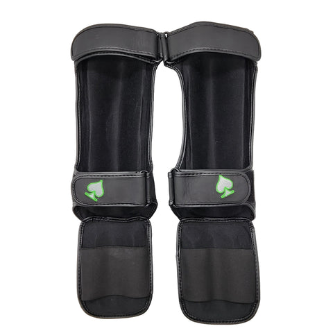 Ace Fight Gear Shin Guards Ace Ill Fortune Muay Thai Shin Guards