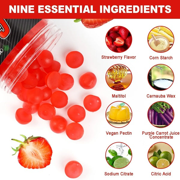 Acentiallabs Supplements Acentiallabs Creatine Infused Strawberry Gummies