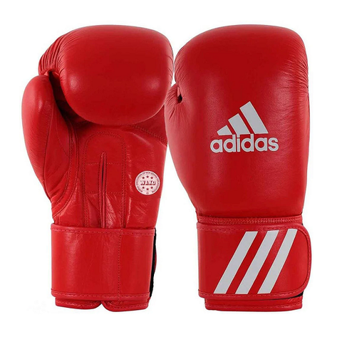 Adidas 10oz / Blue Adidas Competition Leather Boxing Gloves