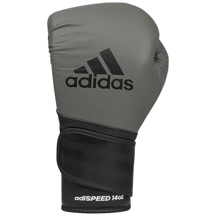 Adidas Adispeed 501 Limited Edition Pro Boxing Gloves - Alumina/Grey/Black