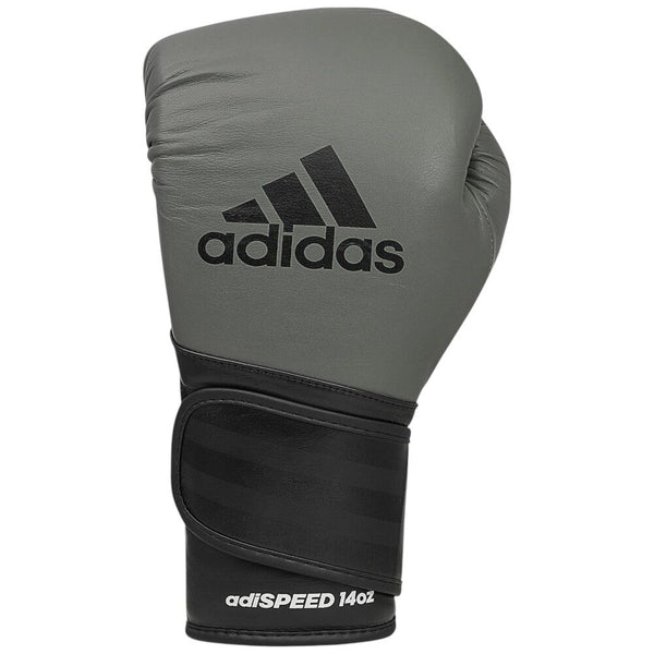 Adidas Adidas Adispeed 501 Limited Edition Pro Boxing Gloves - Alumina/Grey/Black