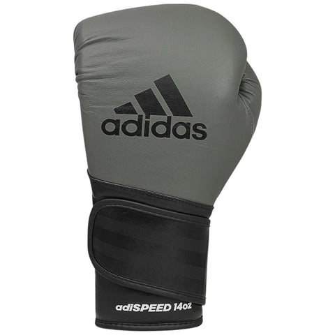 Adidas Adispeed 501 Limited Edition Pro Boxing Gloves - Alumina/Grey/Black