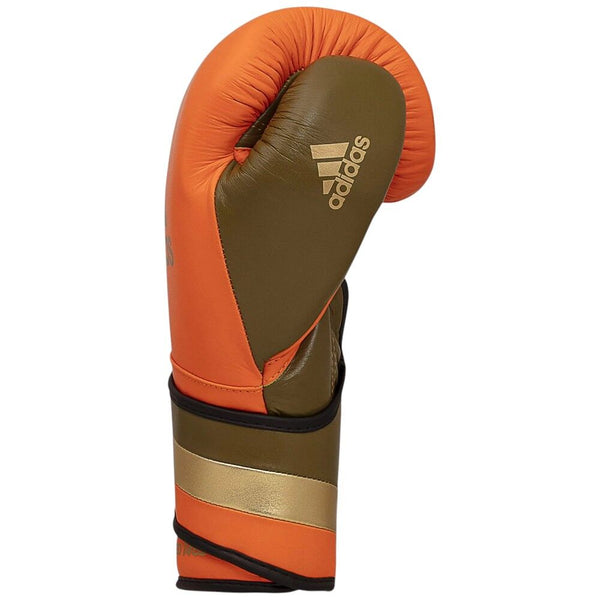 Adidas Adidas Adispeed 501 Limited Edition Pro Boxing Gloves - Orange/Gold/Black