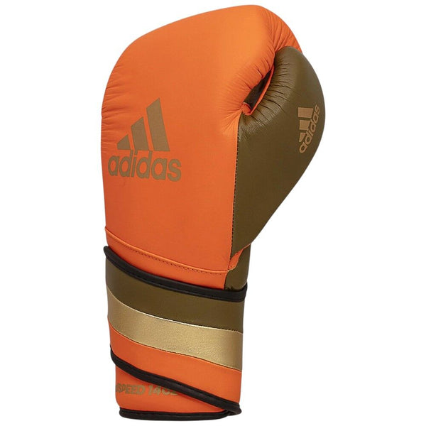 Adidas Adidas Adispeed 501 Limited Edition Pro Boxing Gloves - Orange/Gold/Black